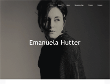 Tablet Screenshot of emanuelahutter.com
